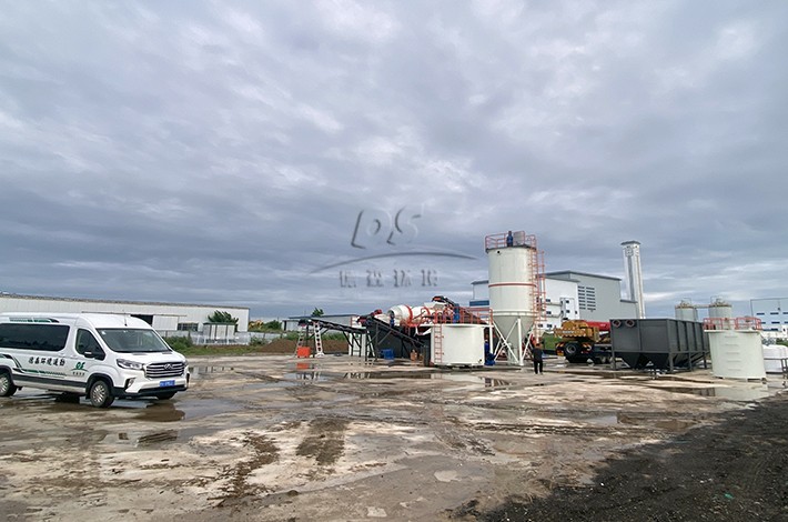 污染土壤修复项目现场