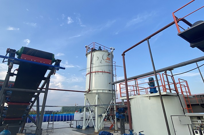 土壤淋洗修复设备安装现场 土壤淋洗修复设备安装现场