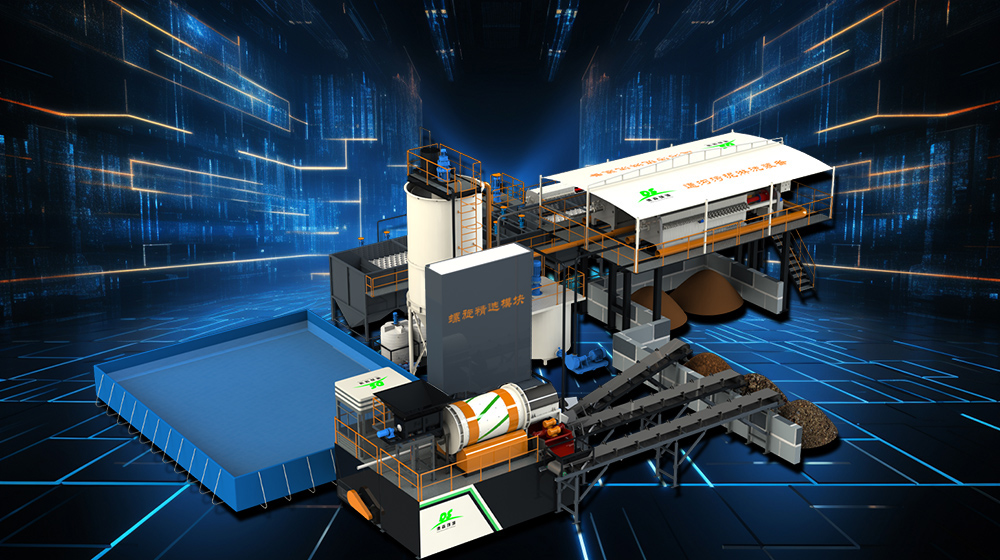 金莎9001zz以诚为本含油污泥减量化处理设备