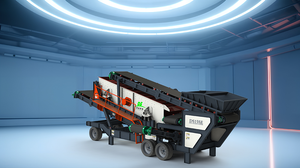 金莎9001zz以诚为本简易万能移动筛分站