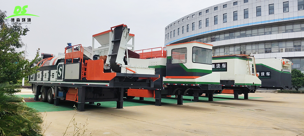 移动式淋洗修复车