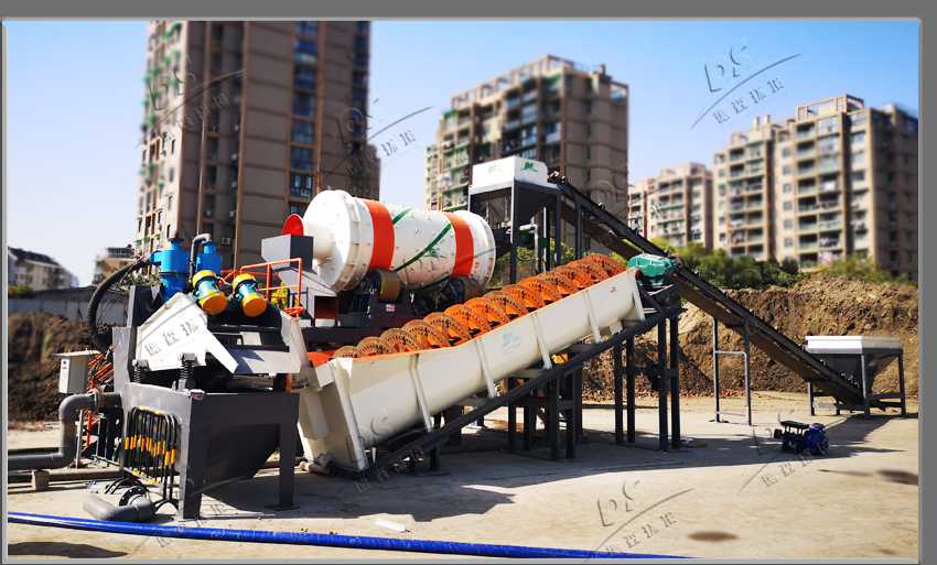 土壤淋洗修复现场